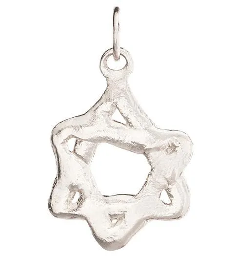 Star of David Smushie Medium Charm