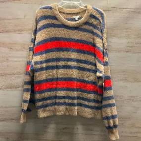 Sweater By Aerie In Striped Pattern, Size: M