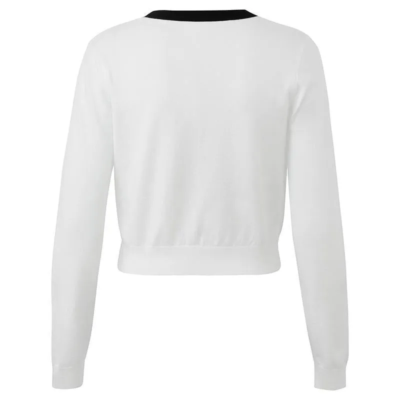 Tencel And Woolen Bowknot Women Sweater