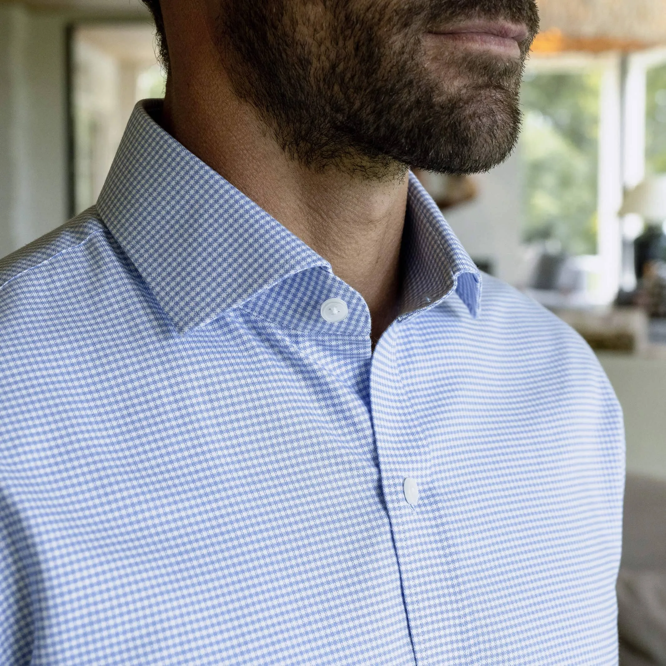 The Blue Hamilton Oxford Gingham