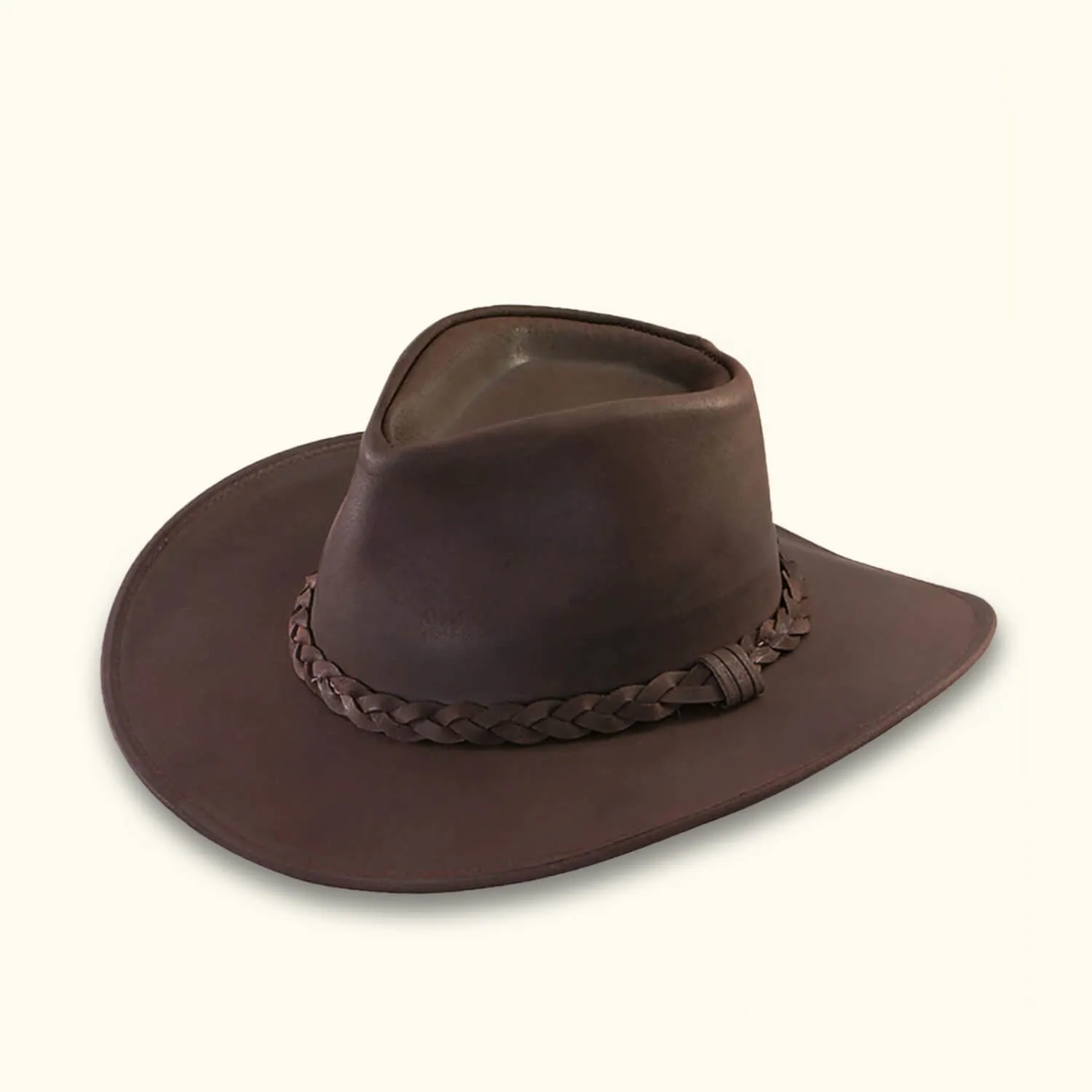 The Stark - Leather Australian Hat