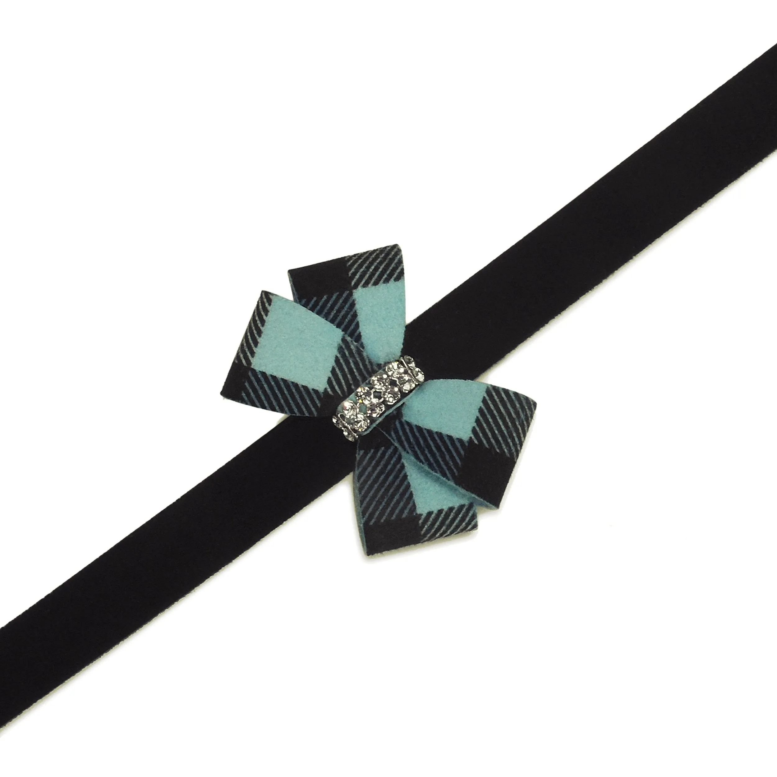 Tiffi Gingham Nouveau Bow Leash