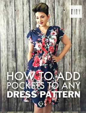 Universal Teardrop Dress Pocket Pattern - FREE