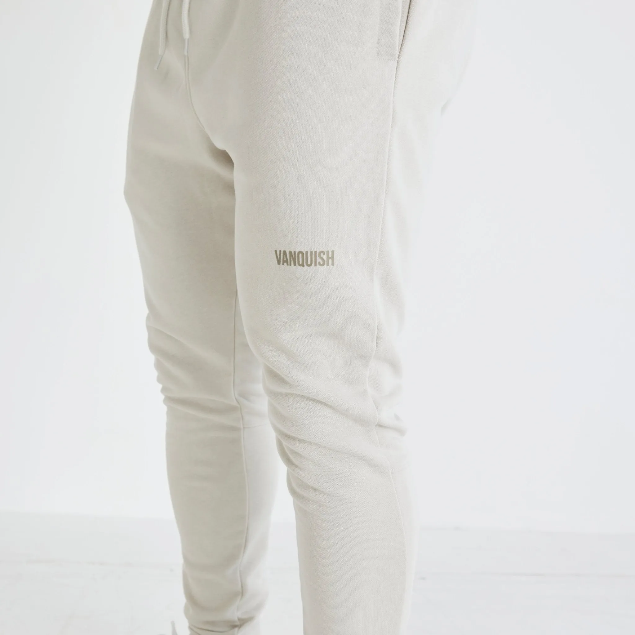 Vanquish Essential Stone Tapered Fit Sweatpants