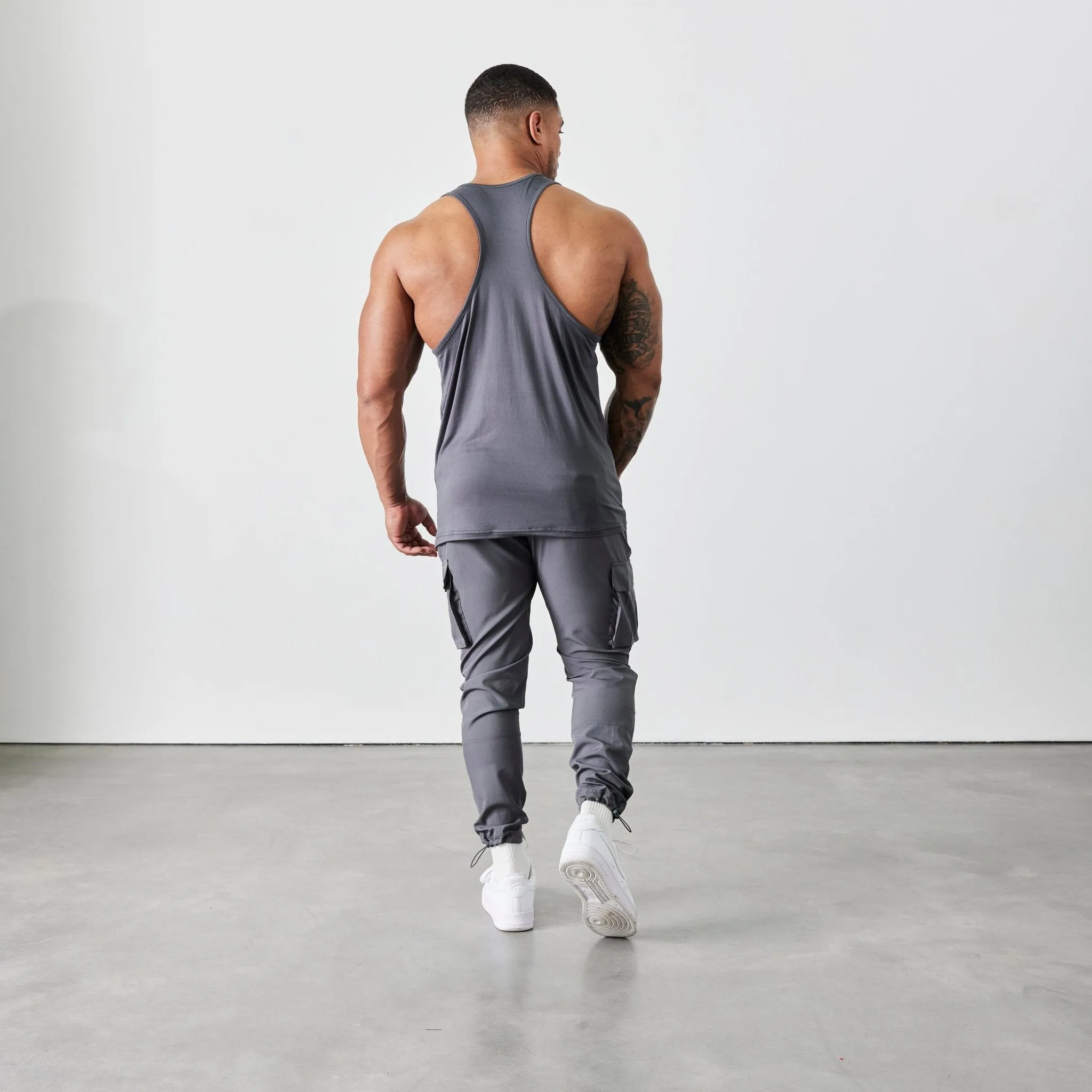 Vanquish Utility V2 Grey Tapered Cargo Pants